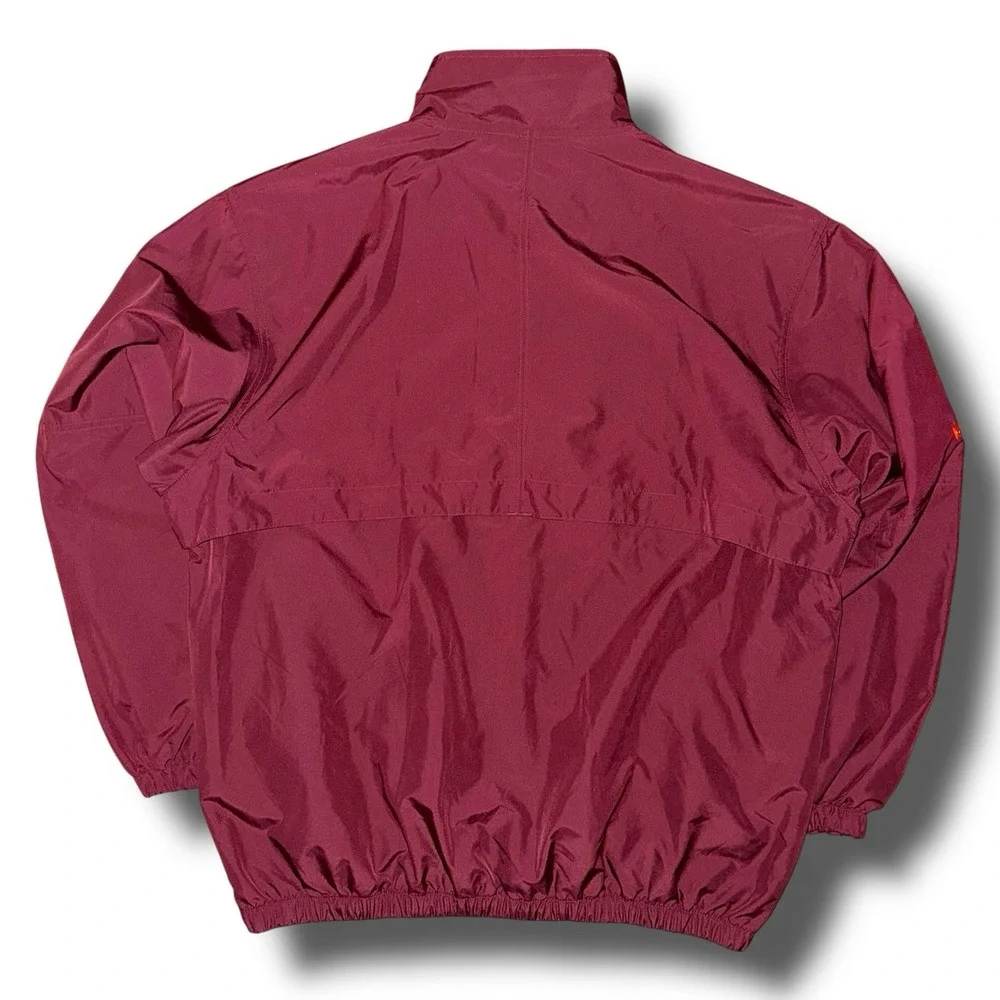 VIRGINIA TECH Windbreaker Large Y2K NIKE‎ Team Mesh Lined Full Zip Jacket